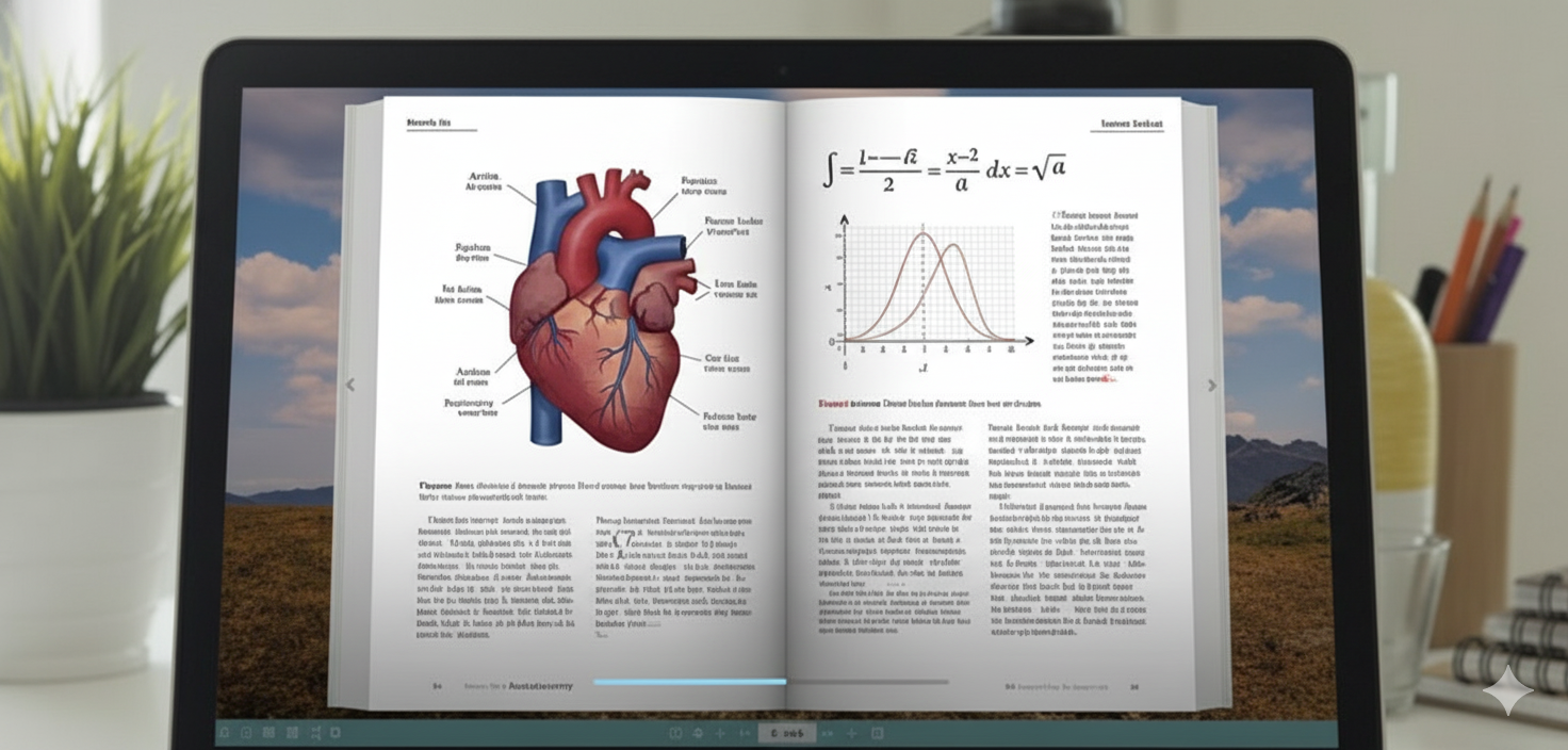 FLipbook View from a desktop